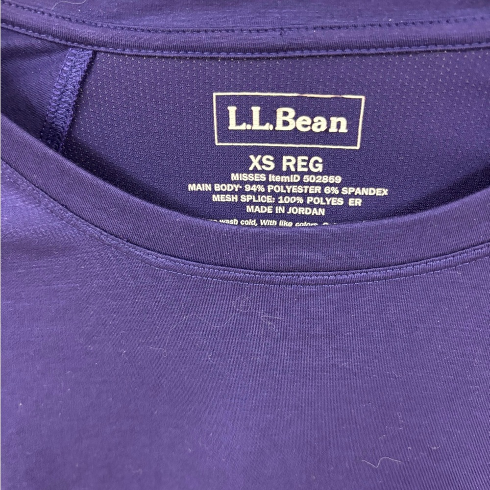 BUNDLE OF TWO L.L.Bean Women’s “Missis” size XS long sleeve activewear shirts. - Picture 3 of 16